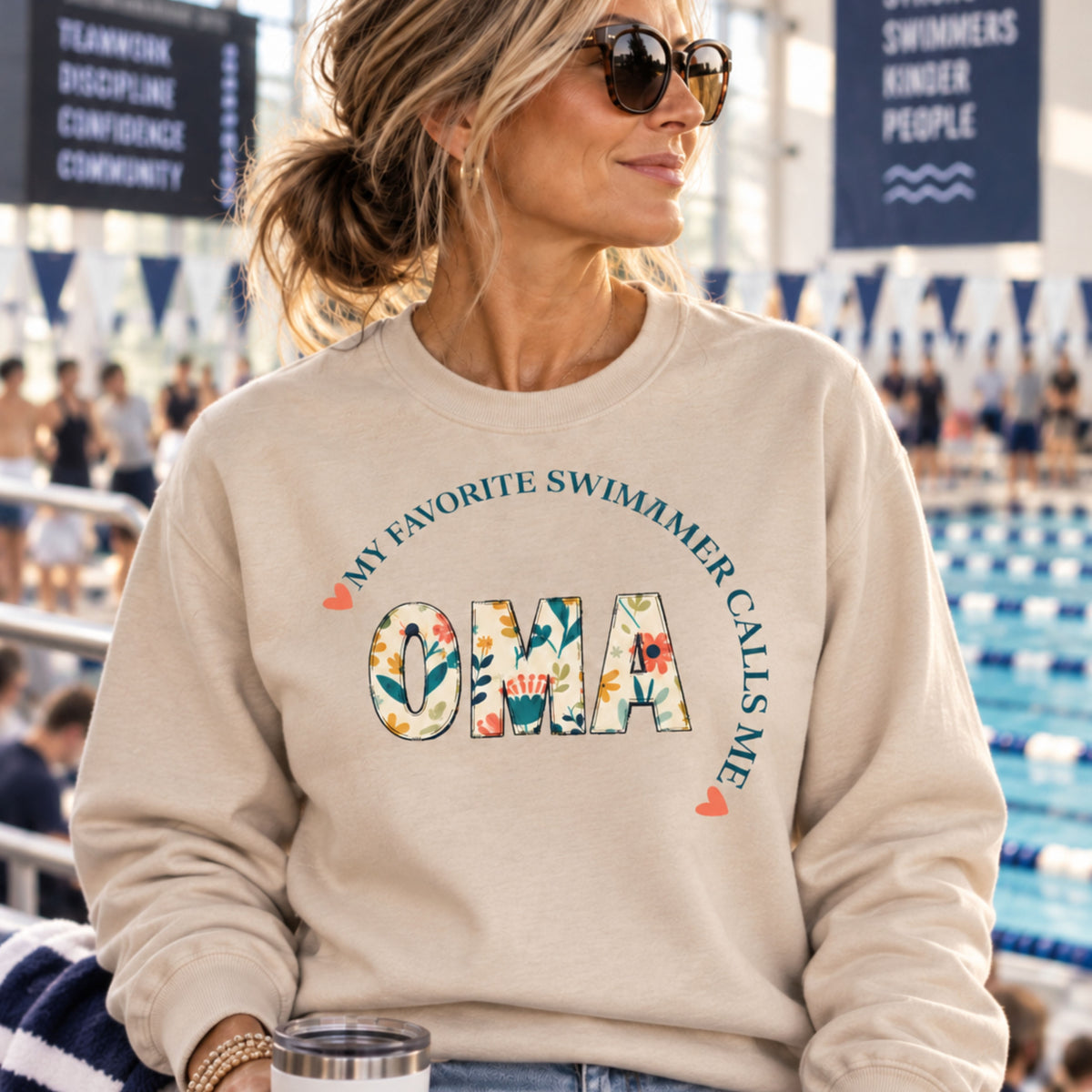 Custom Sports Grandma Sweatshirt