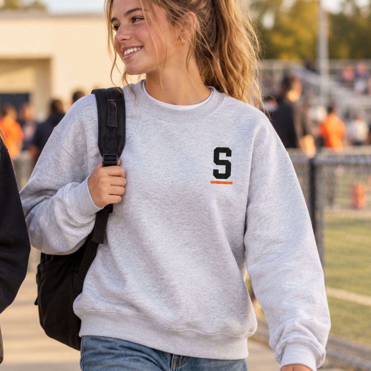 Sentinels Letter Crewneck