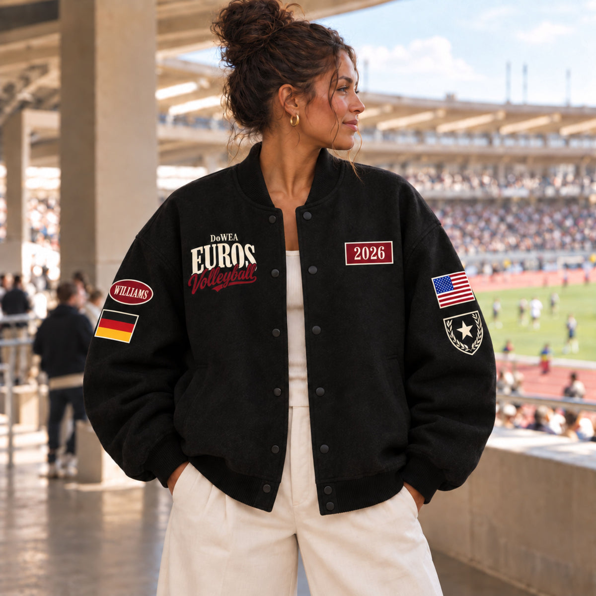 Custom Euros Bomber Jacket