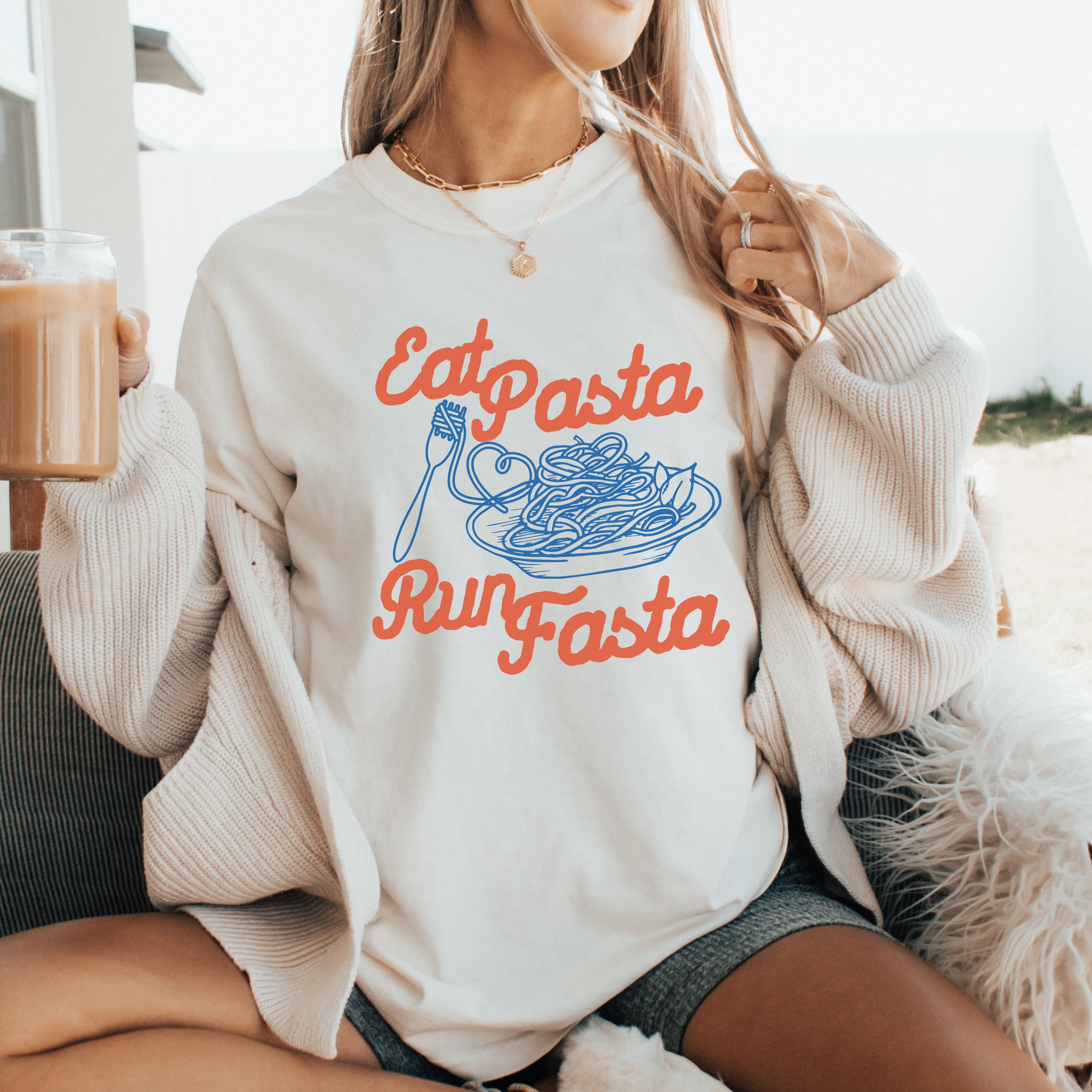Eat Pasta Run Fasta Tee