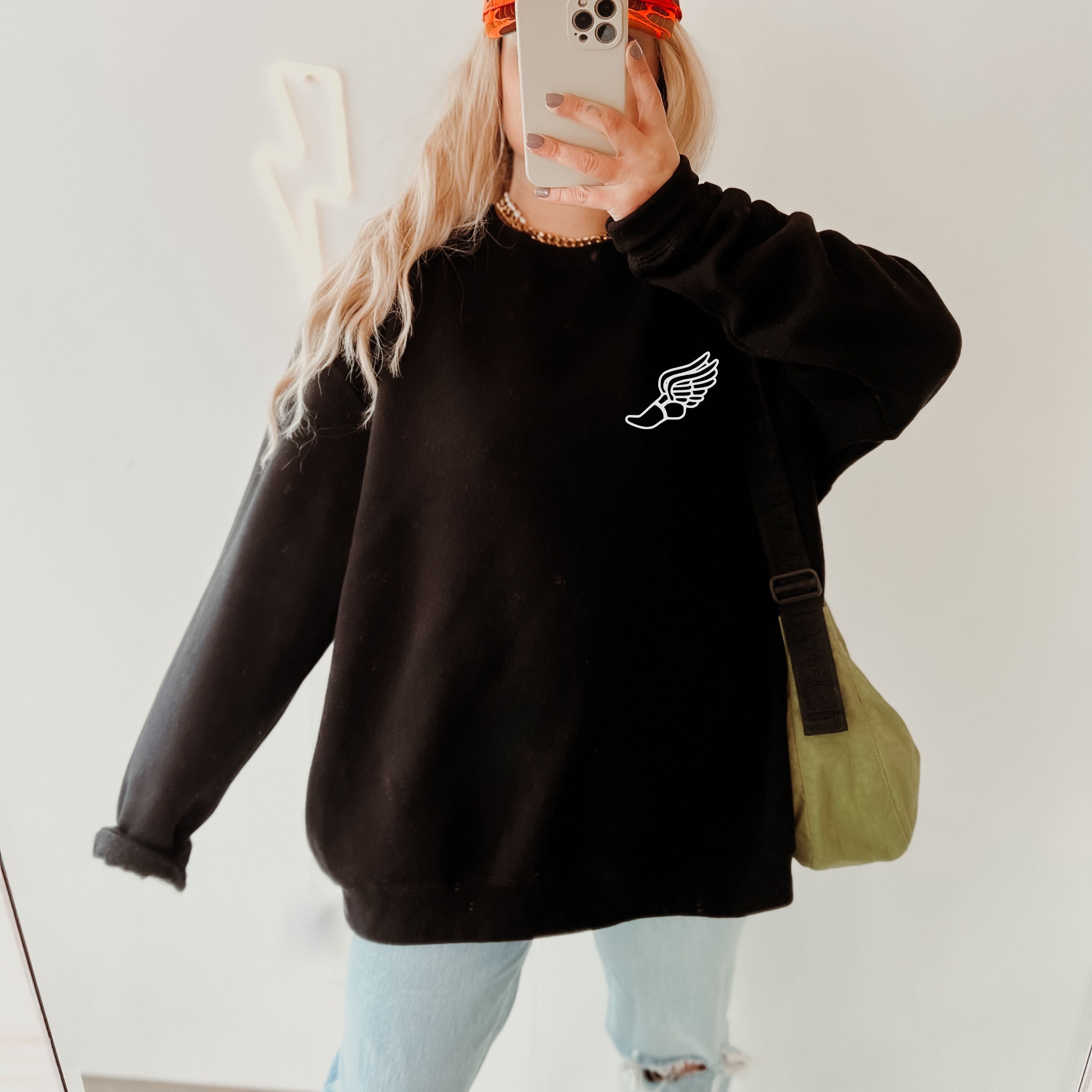 Leave It All On The Track Sweatshirt