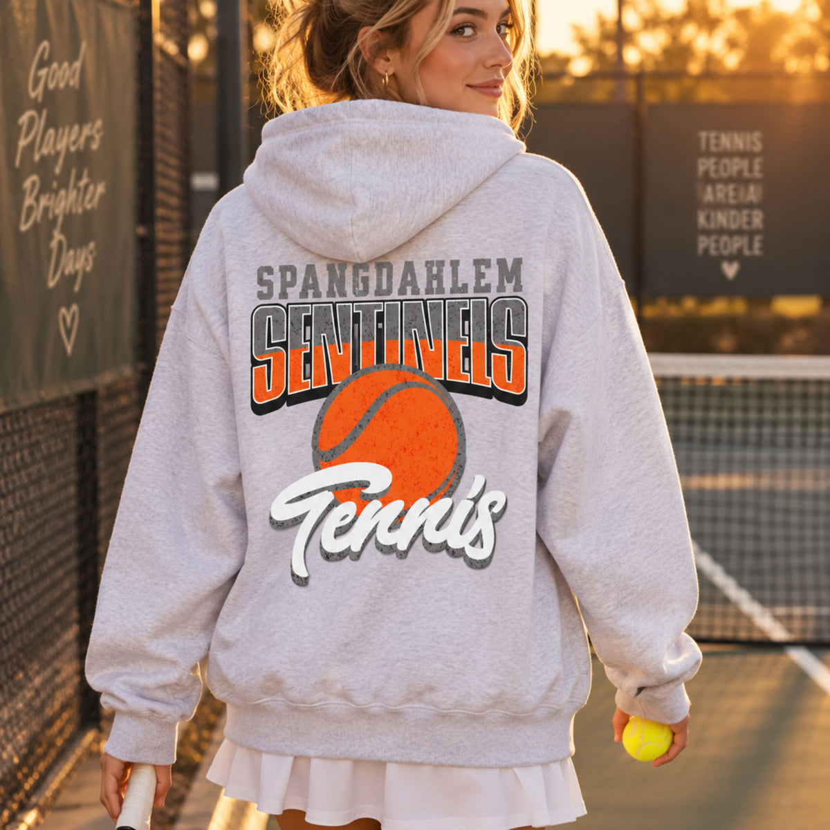 Spangdahlem Sentinels Tennis Hoodie