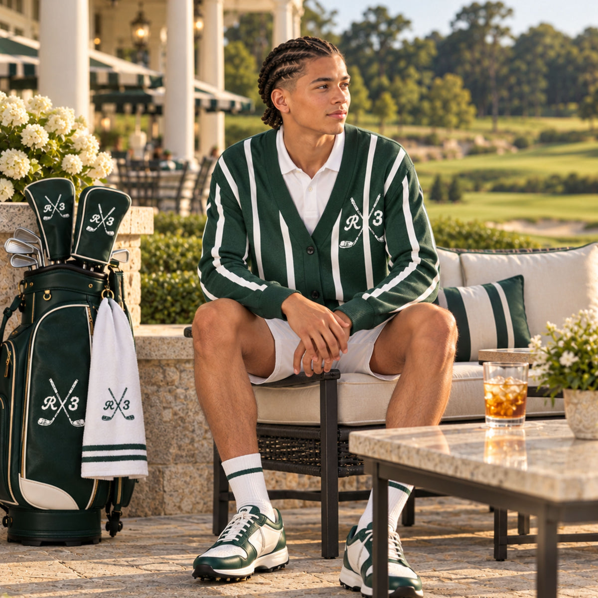 Golf Knit Cardigan