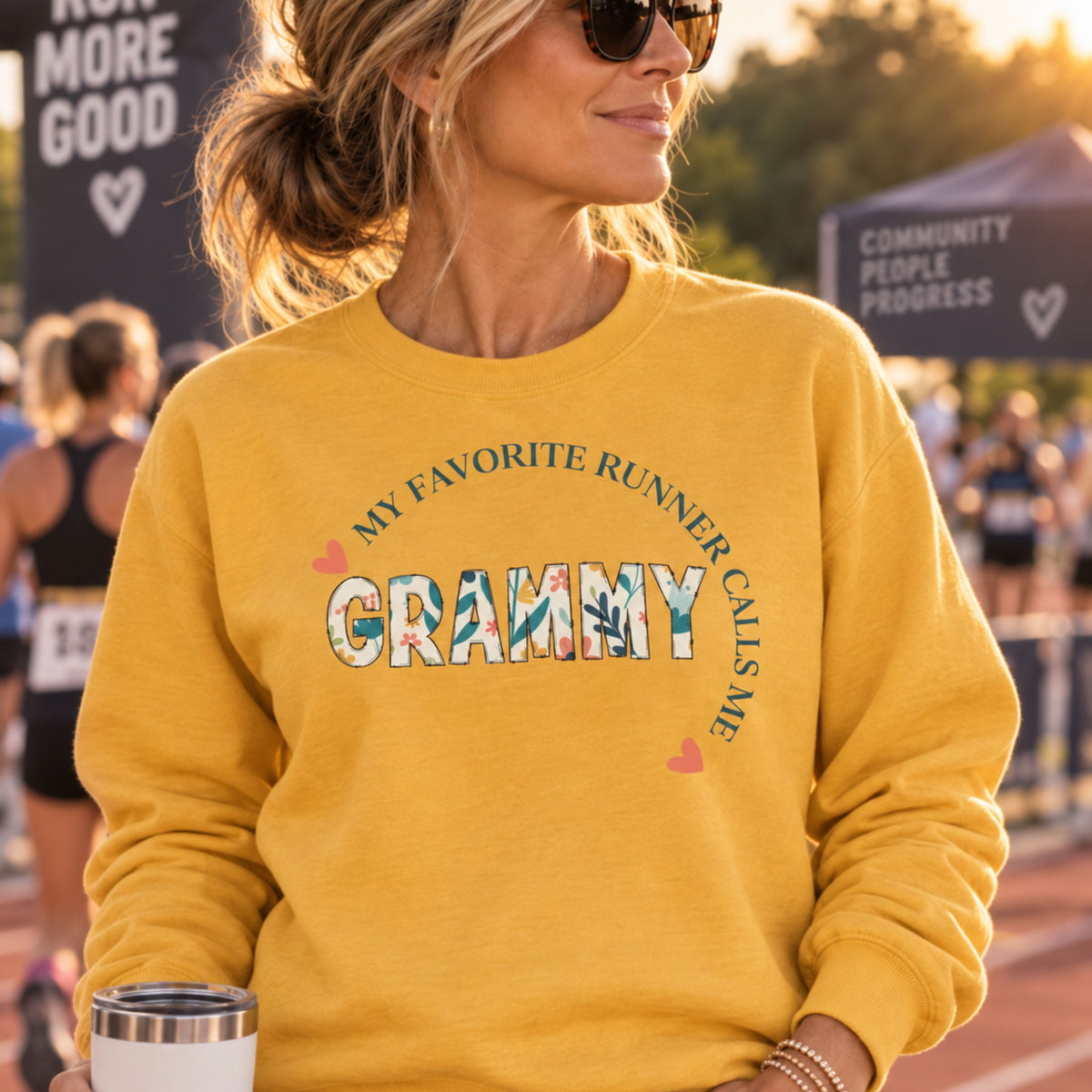 Custom Sports Grandma Sweatshirt
