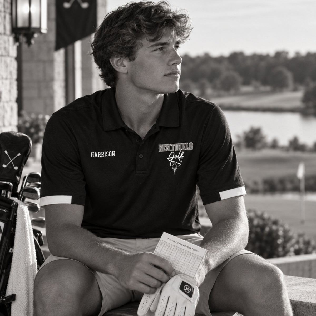 Custom Golf Team Polo-Mens