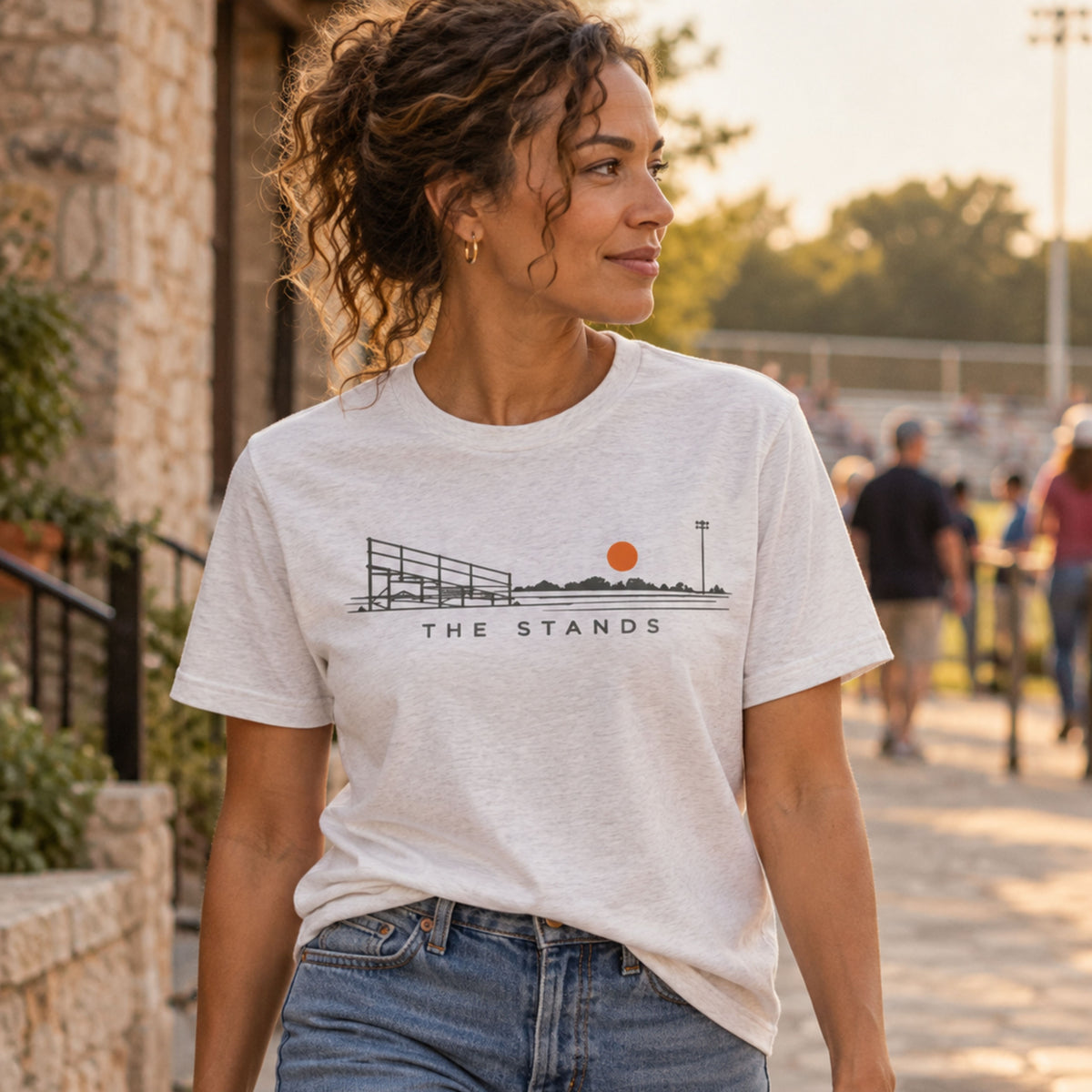 The Stands Custom Line Art Tee