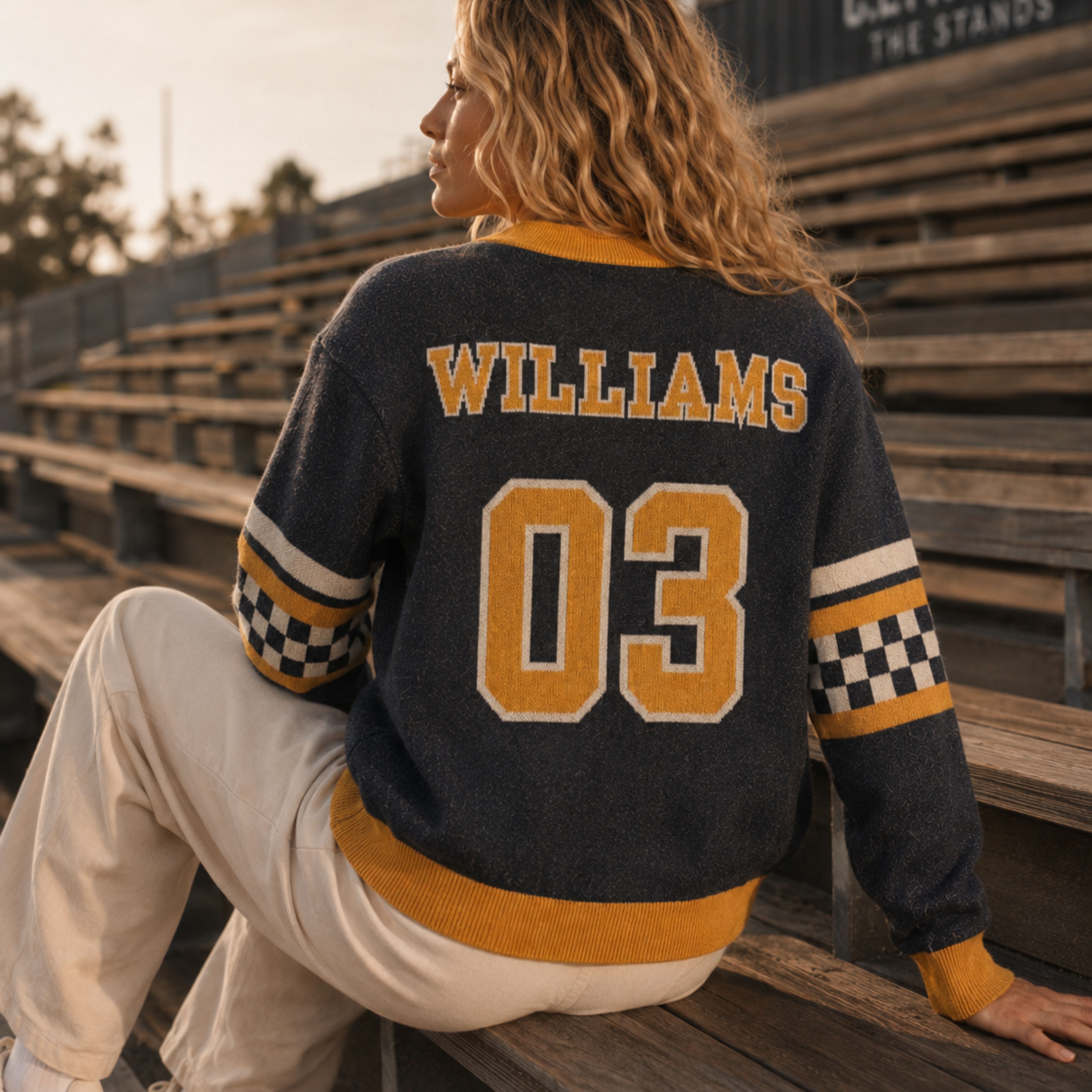 Custom School Spirit Cardigan
