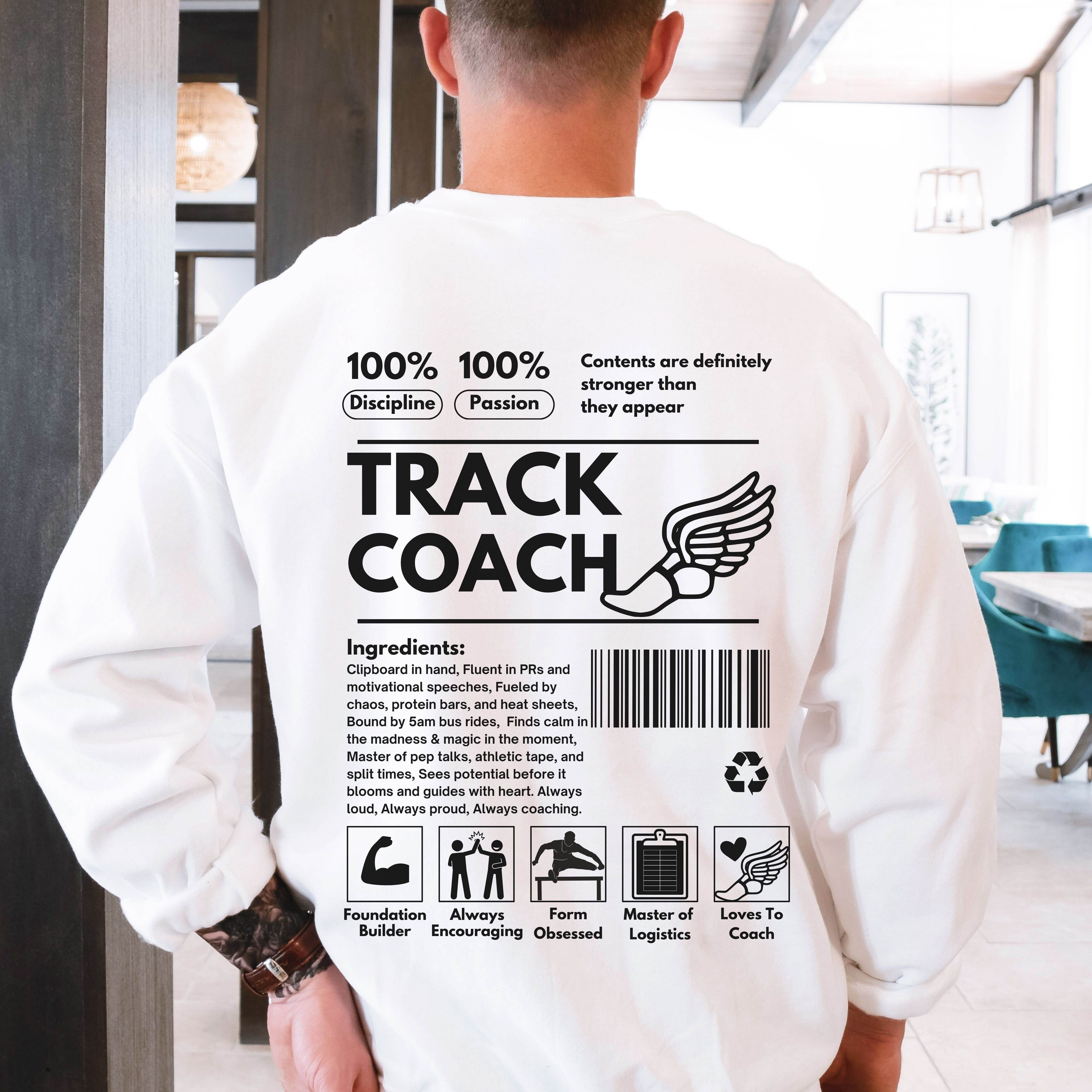 Track Coach Sweatshirt
