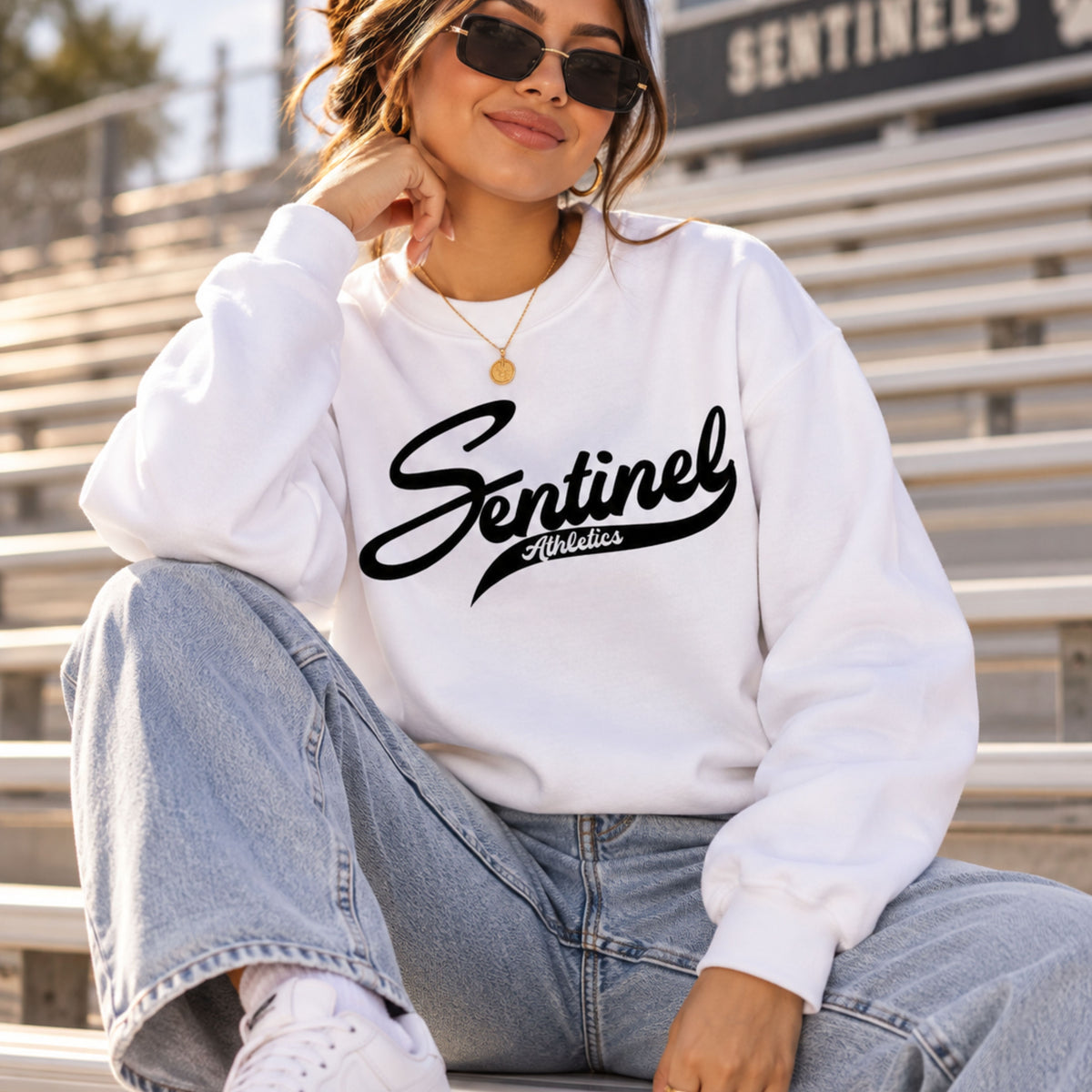 Sentinel Athletics Embroidered Crewneck