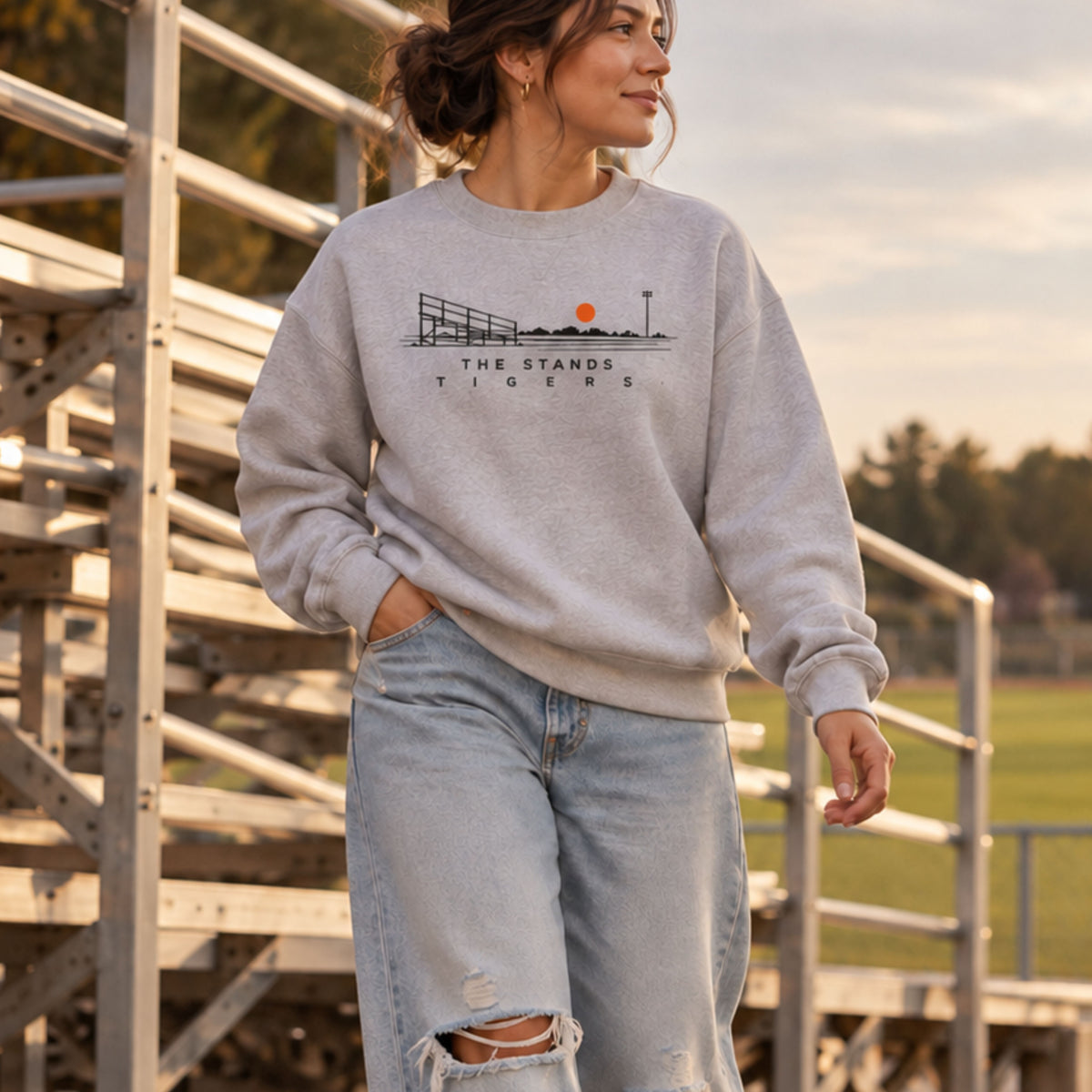 The Stands Custom Line Art Crewneck