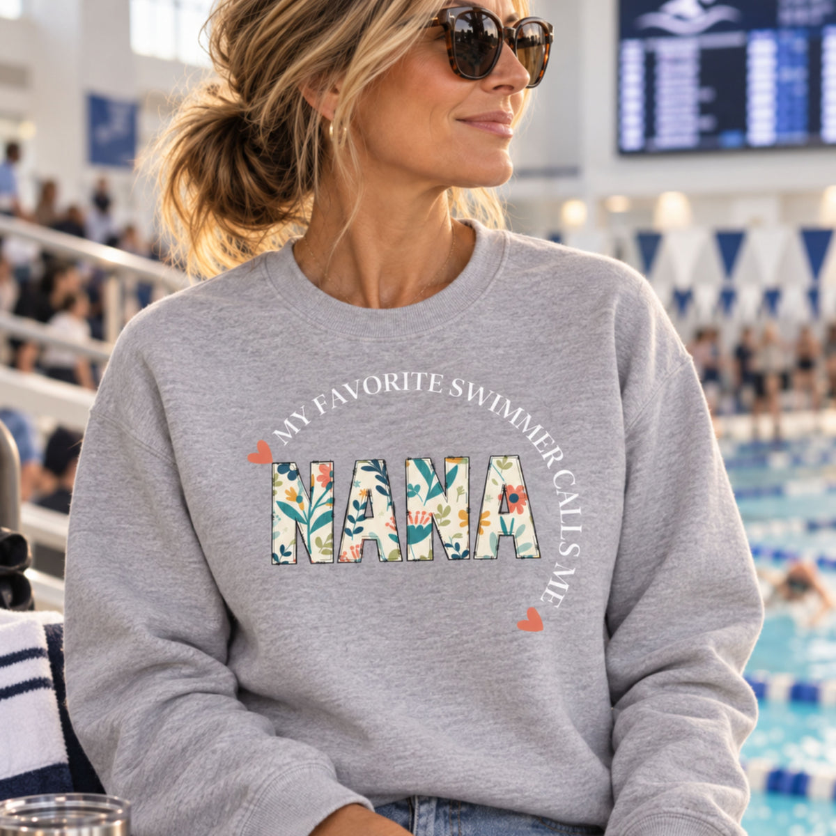 Custom Sports Grandma Sweatshirt
