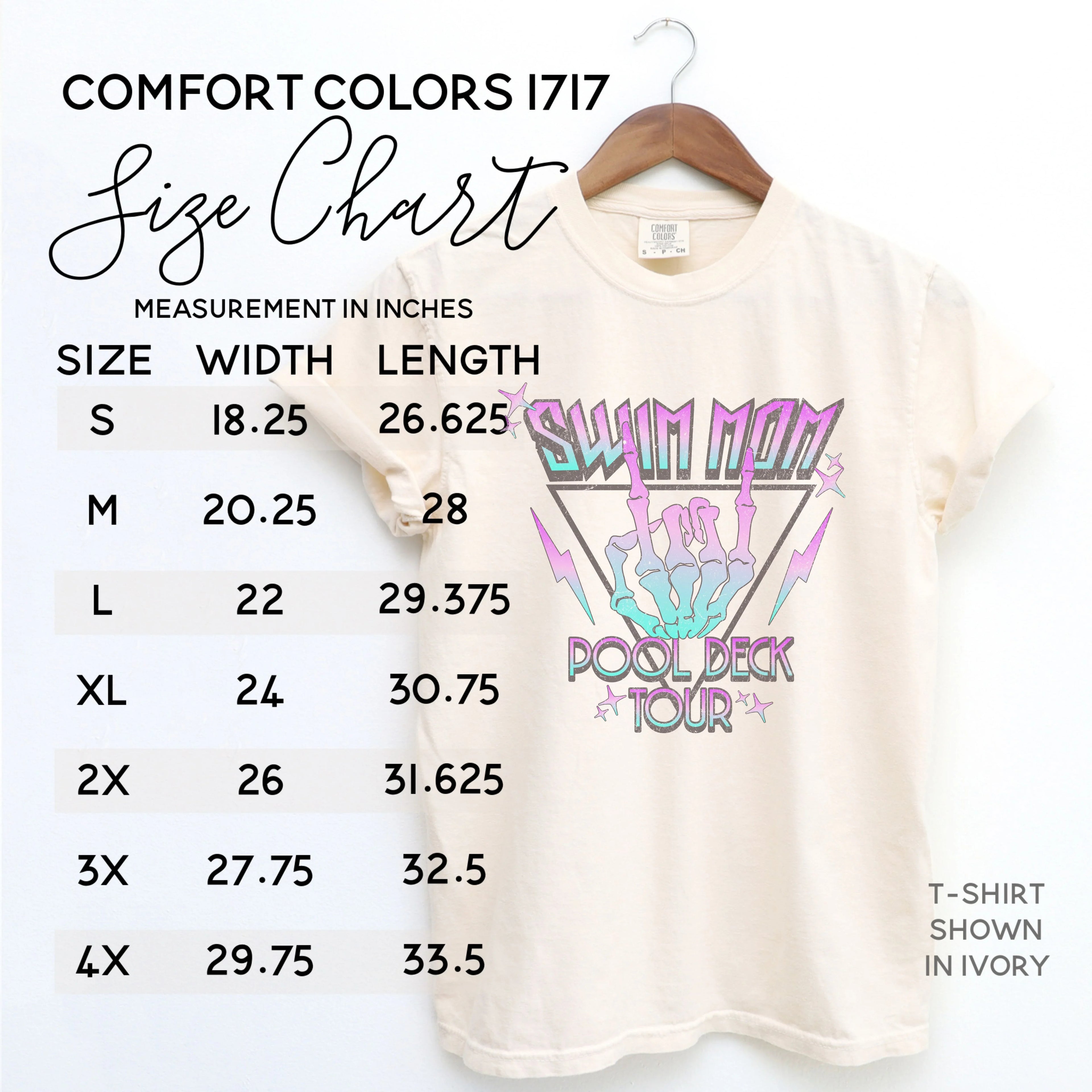 Swim Mom Pool Deck Tour T-Shirt