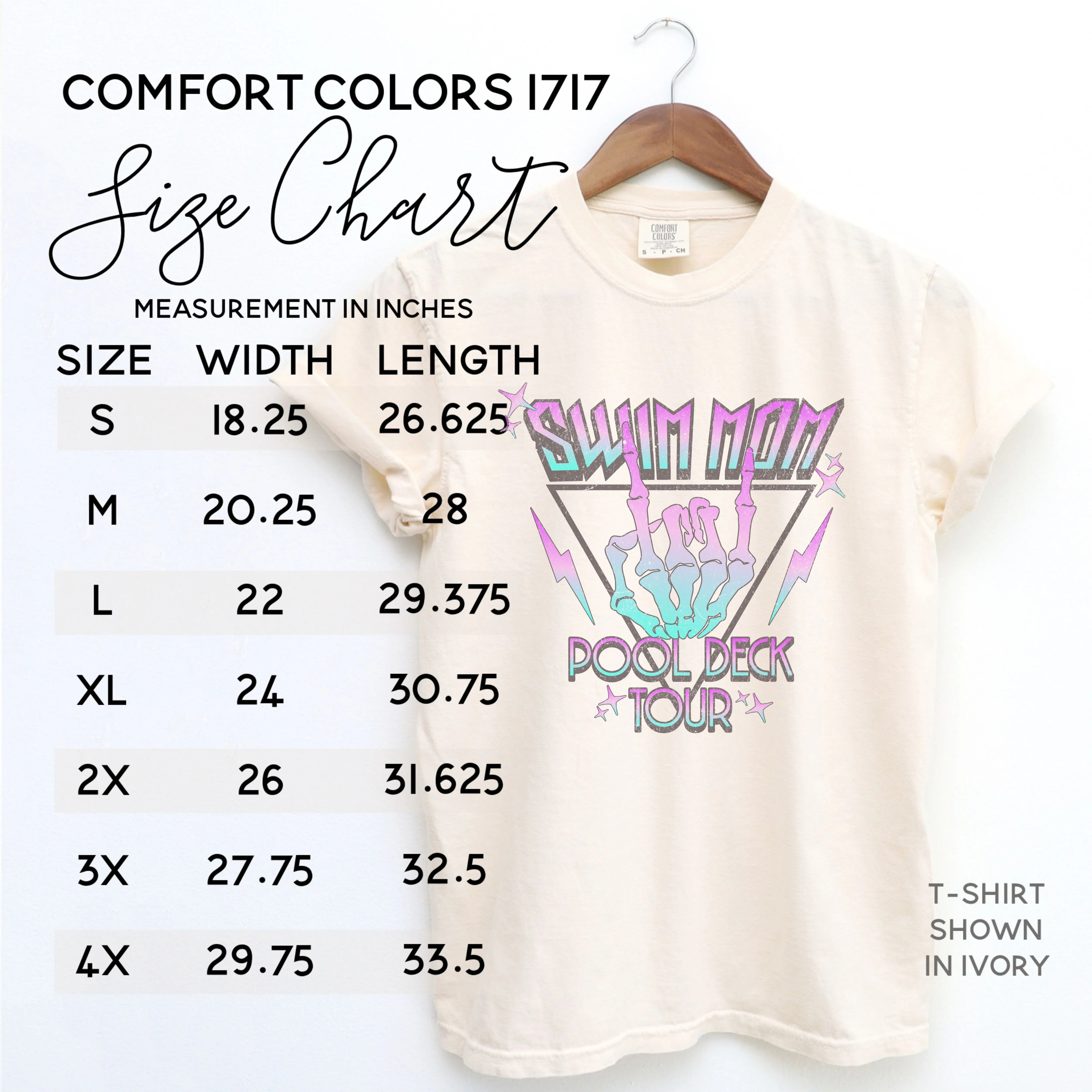 Swim Mom Pool Deck Tour T-Shirt
