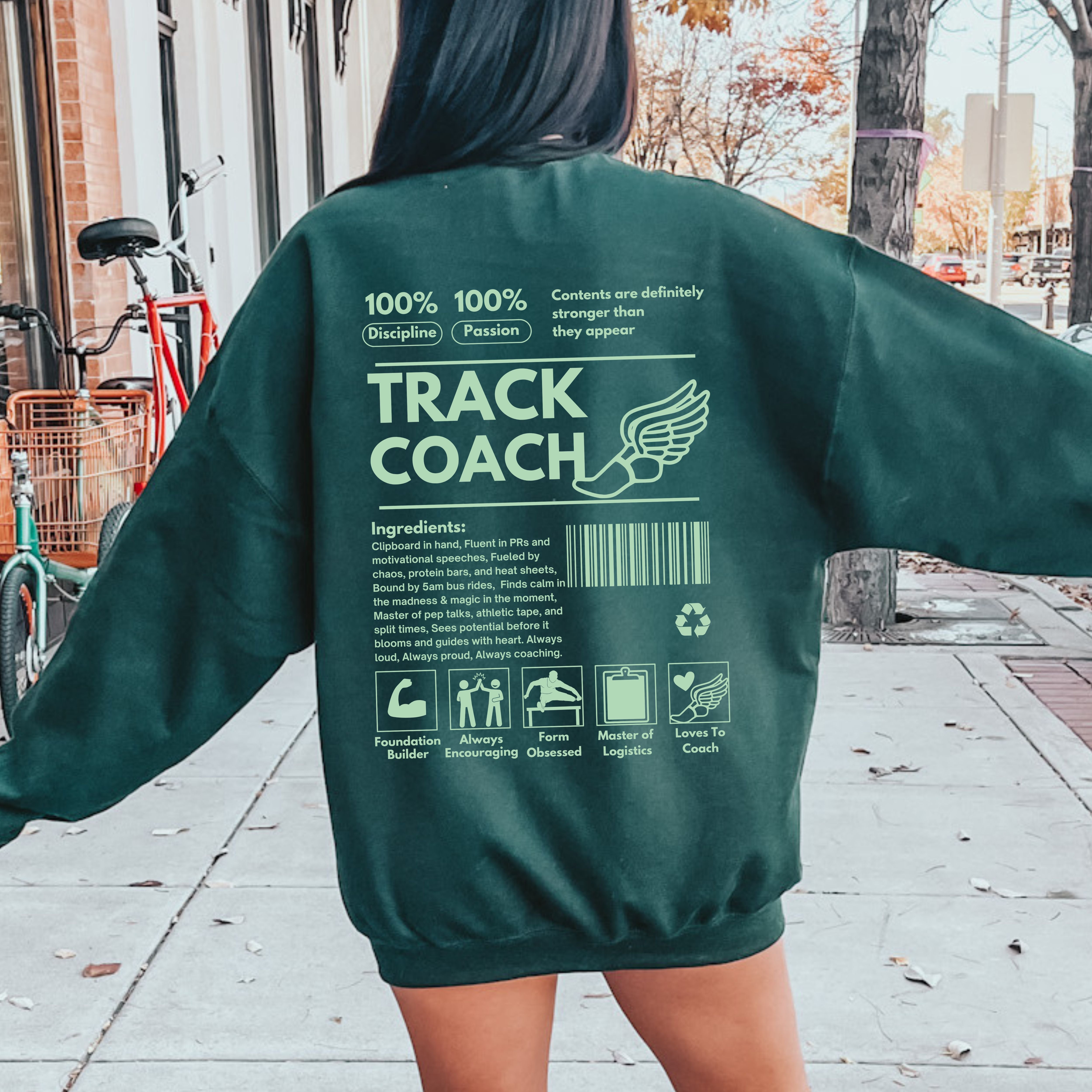 Track Coach Sweatshirt