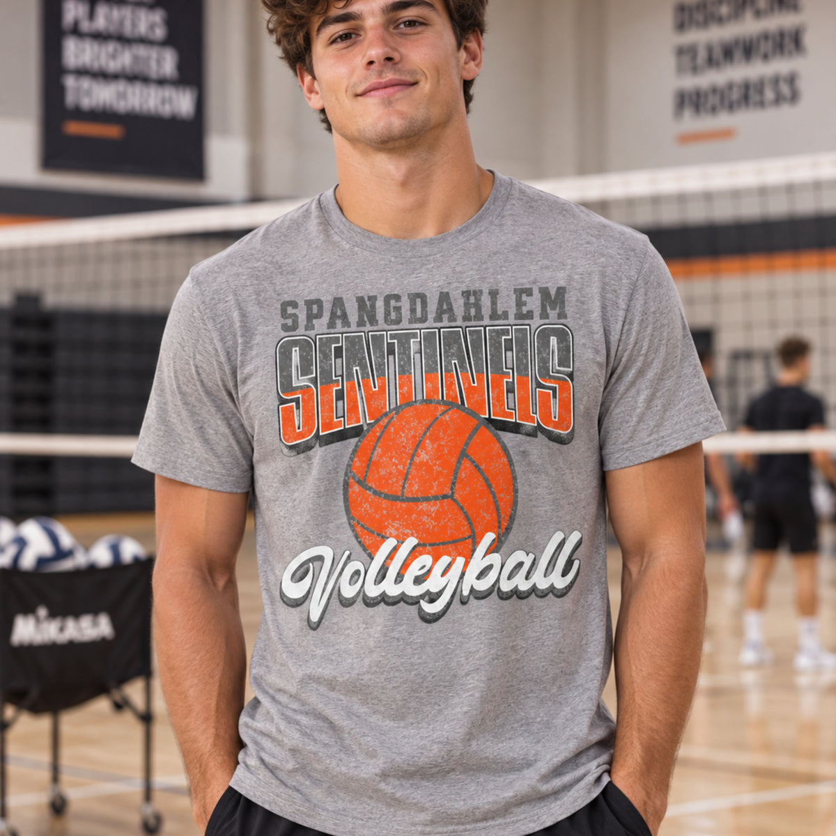 Spangdahlem Sentinels Volleyball Tee