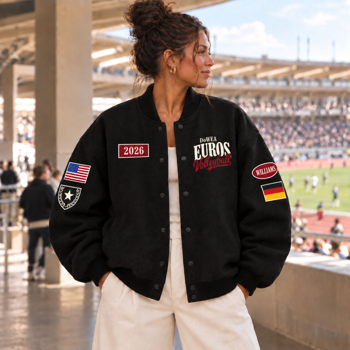 Custom Euros Bomber Jacket