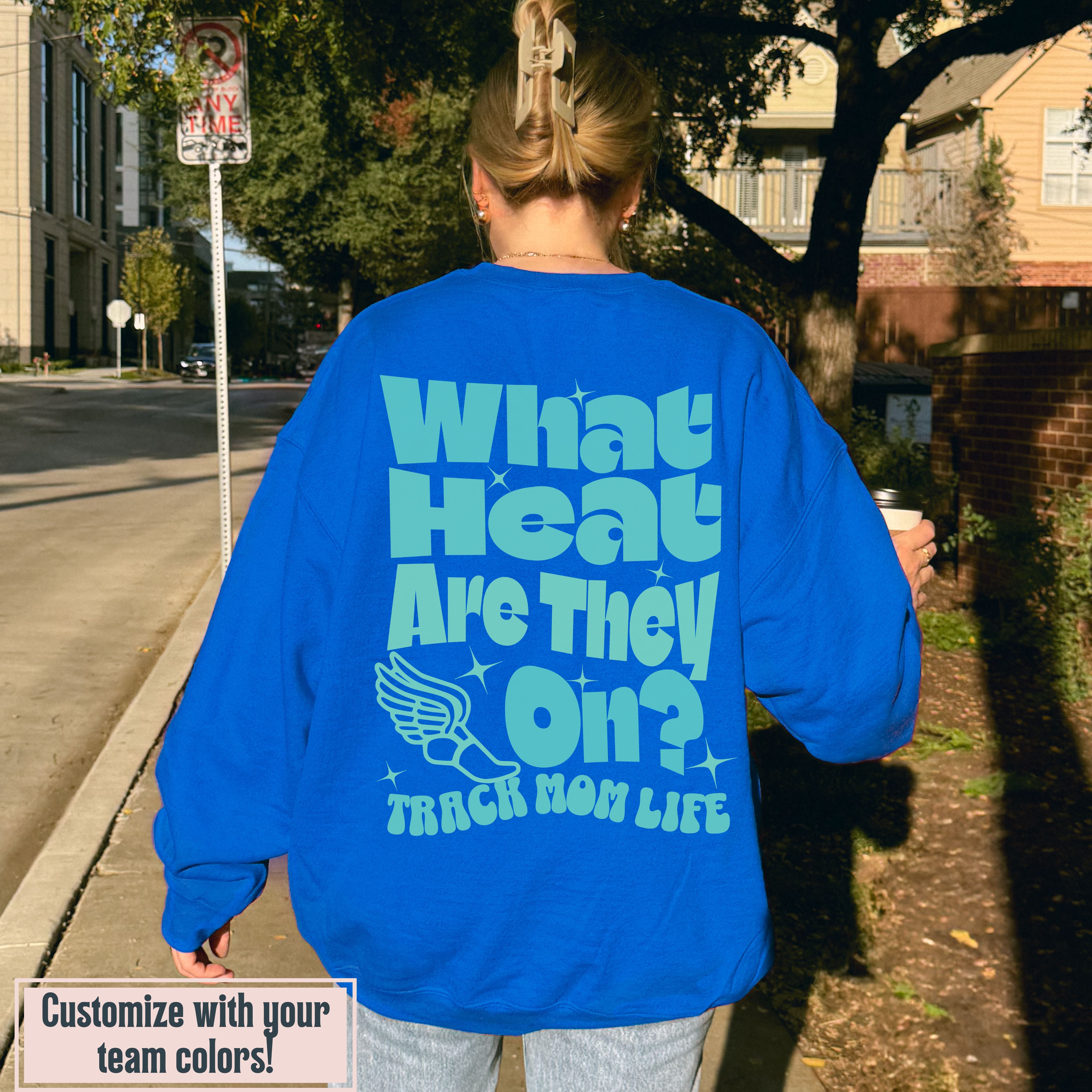 What Heat Are They On? Track Sweatshirt