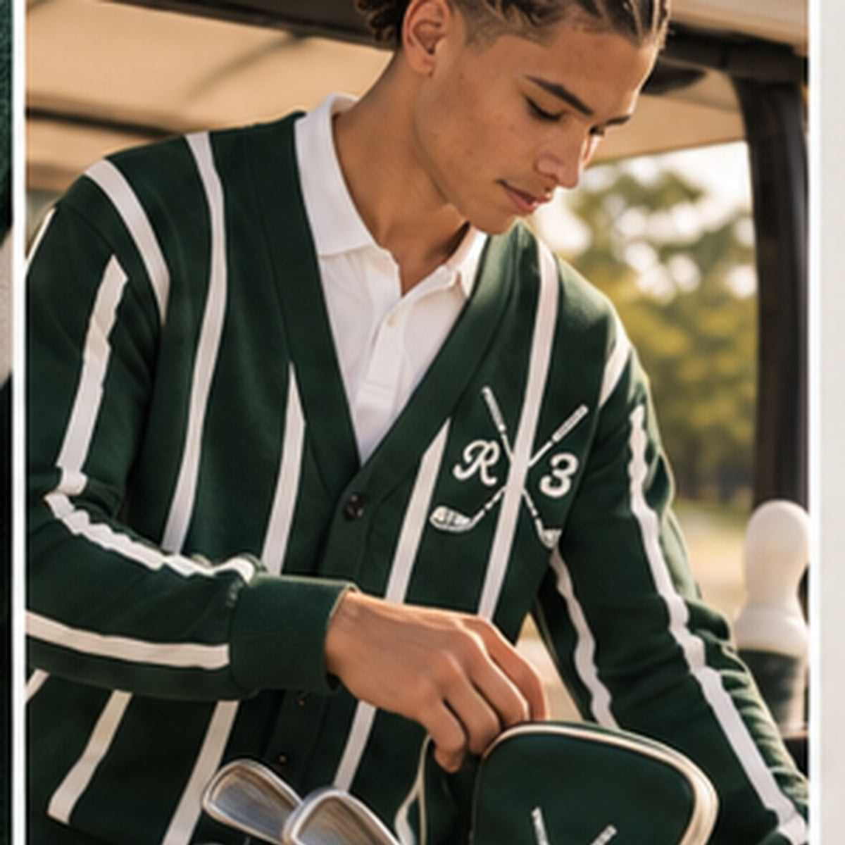 Golf Knit Cardigan