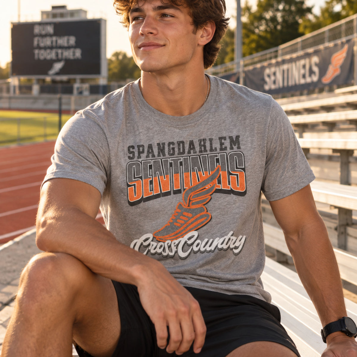 Spangdahlem Sentinels Cross Country Tee
