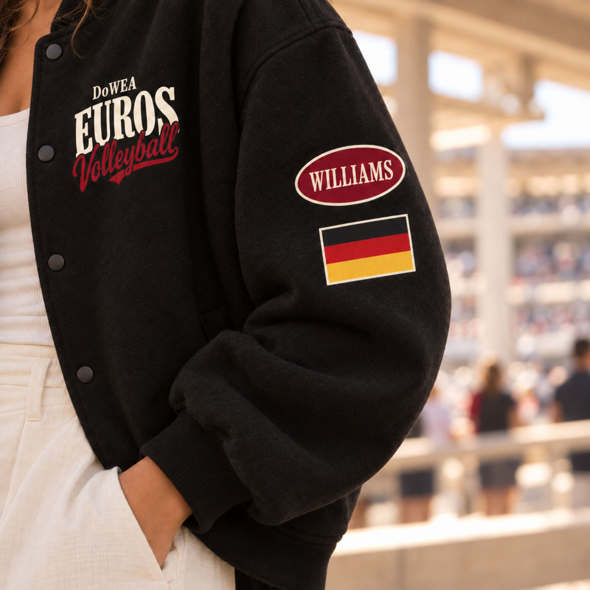 Custom Euros Bomber Jacket