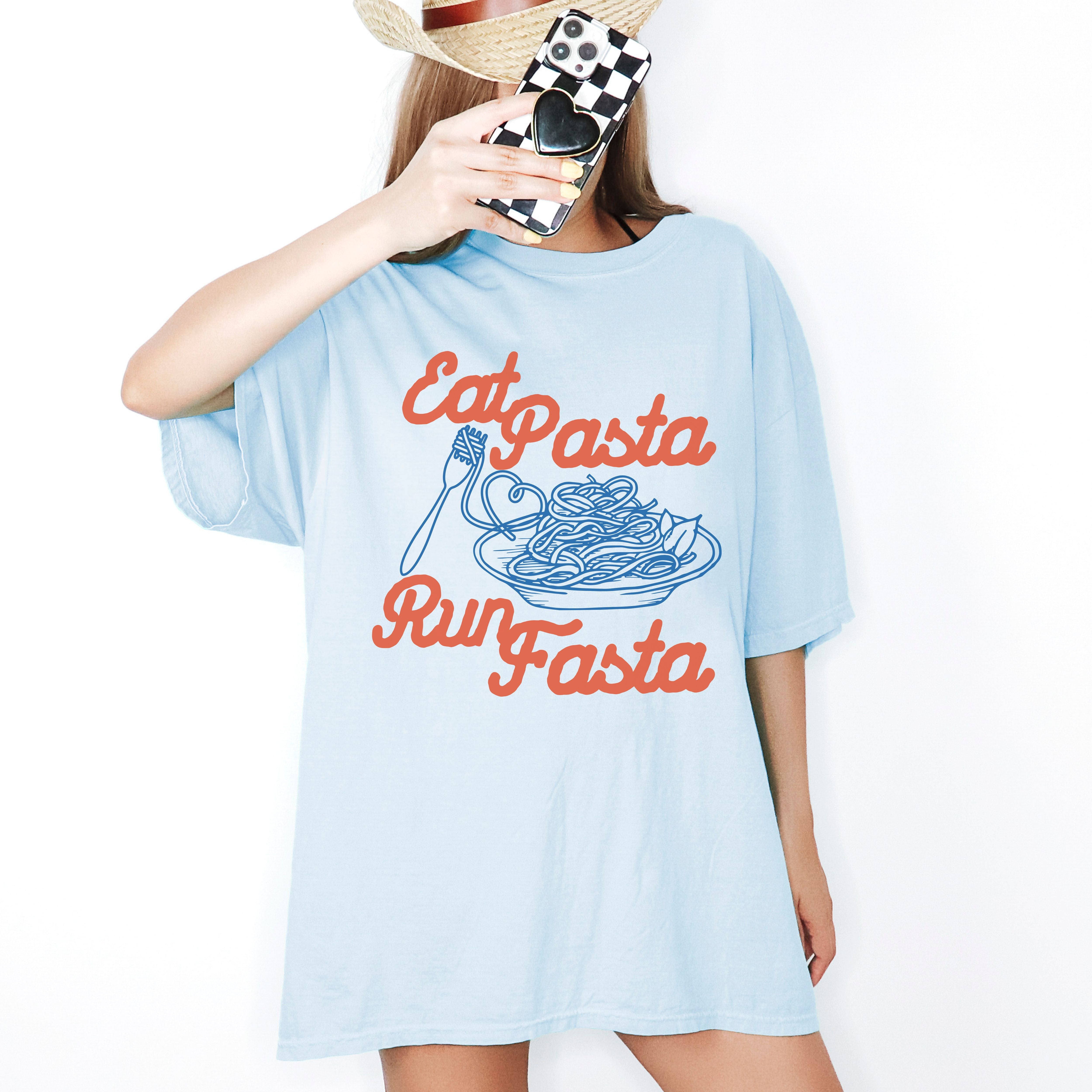 Eat Pasta Run Fasta Tee