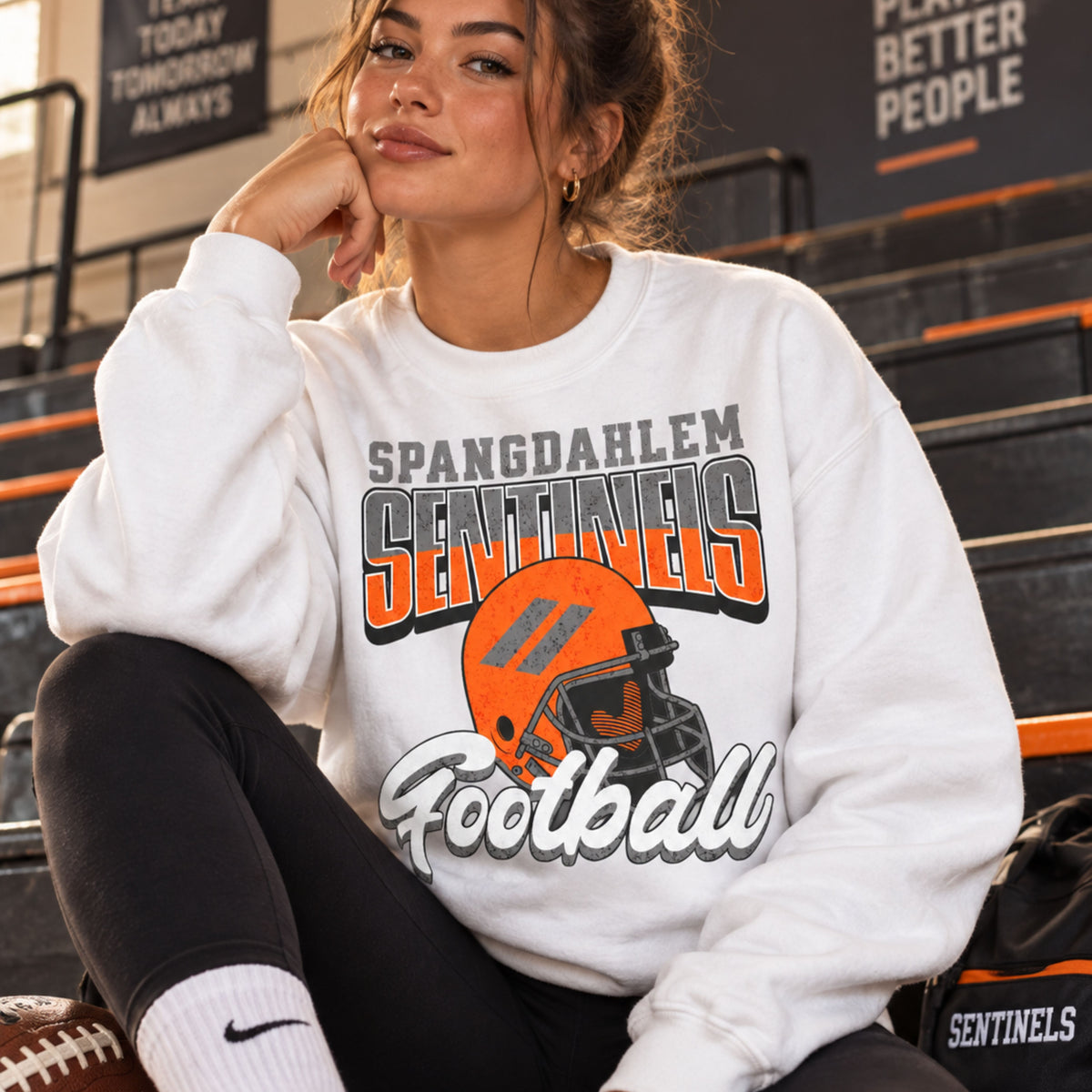 Spangdahlem Sentinels Football Crewneck