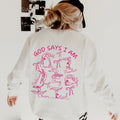 God Says I Am Gymnast Sweatshirt
