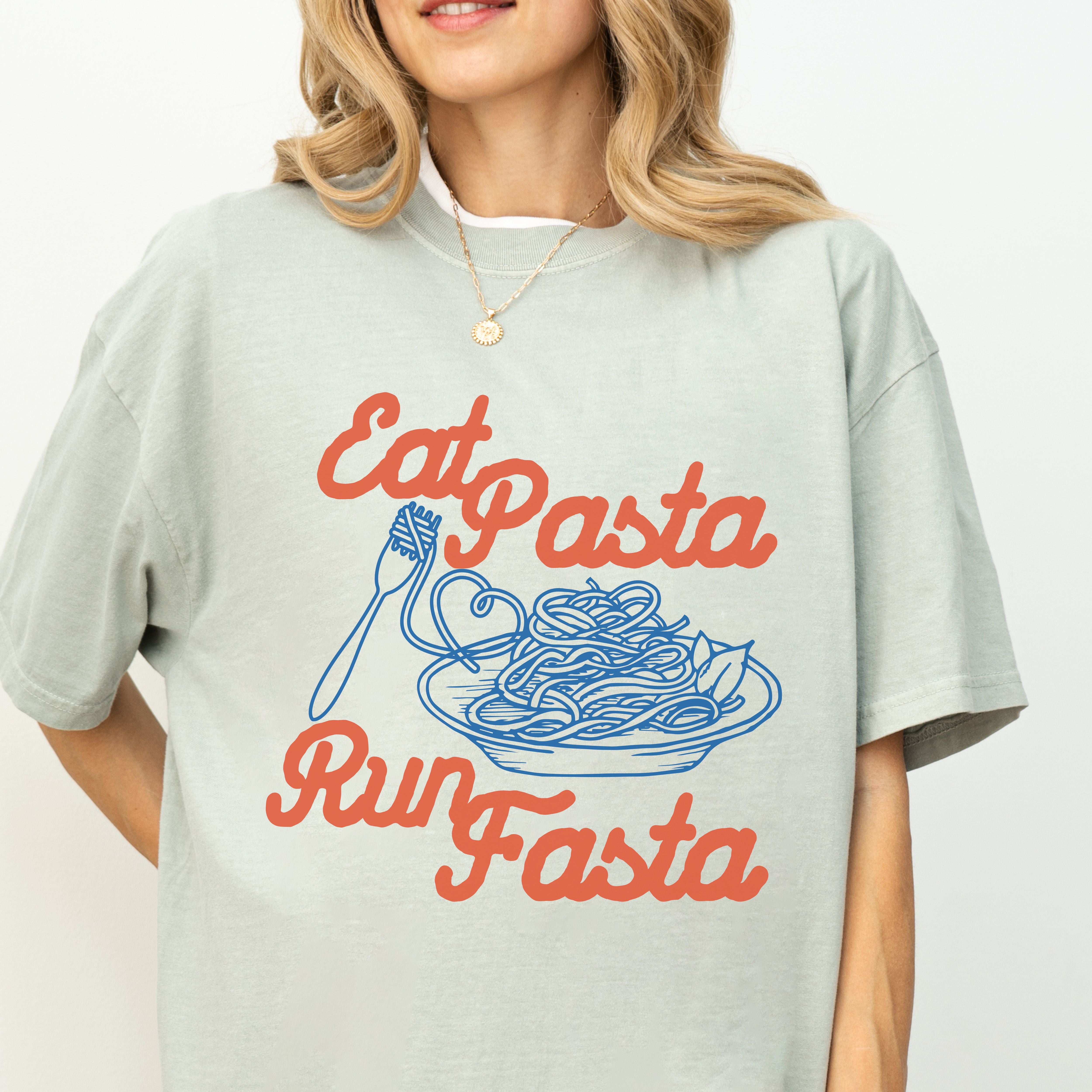 Eat Pasta Run Fasta Tee