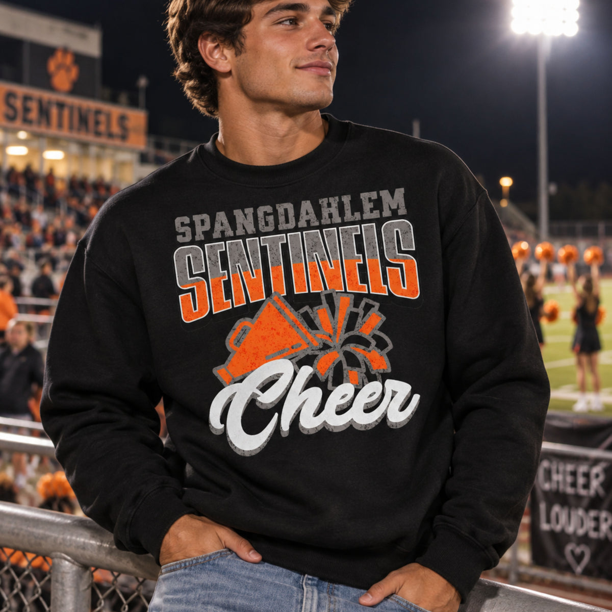 Spangdahlem Sentinels Cheer Crewneck