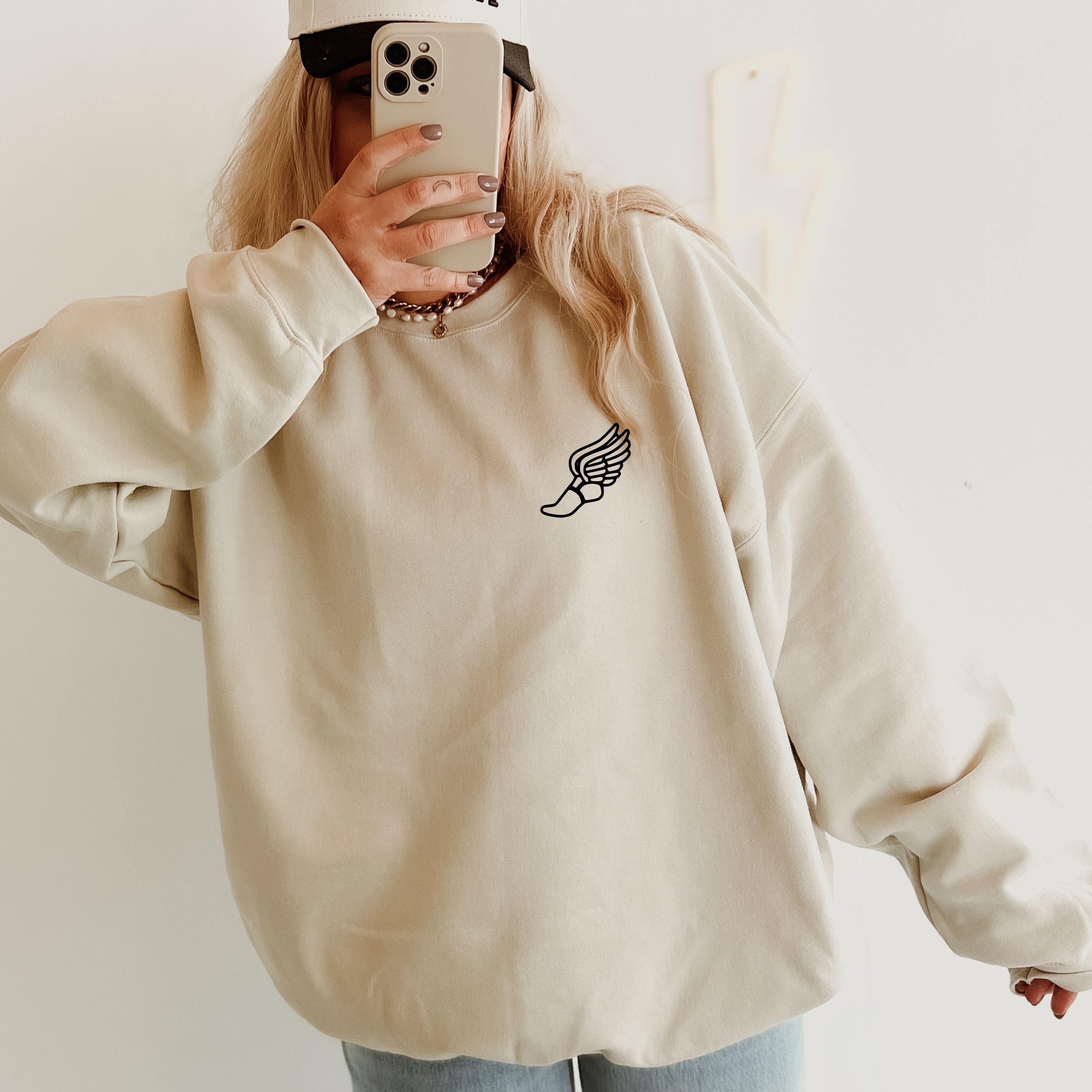 Leave It All On The Track Sweatshirt