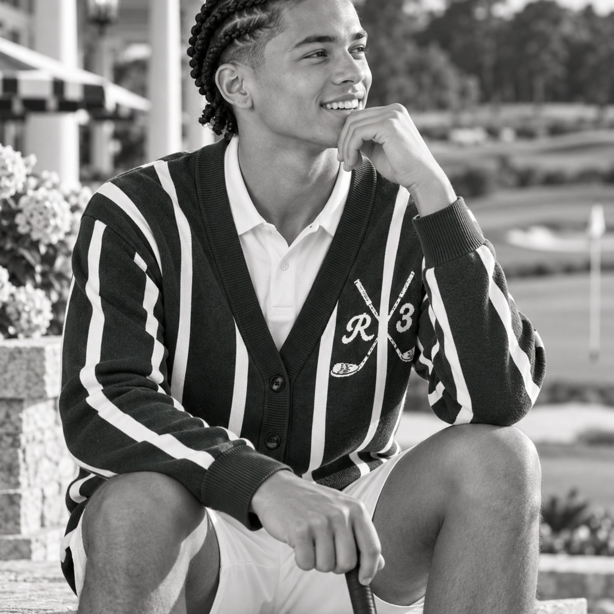 Golf Knit Cardigan