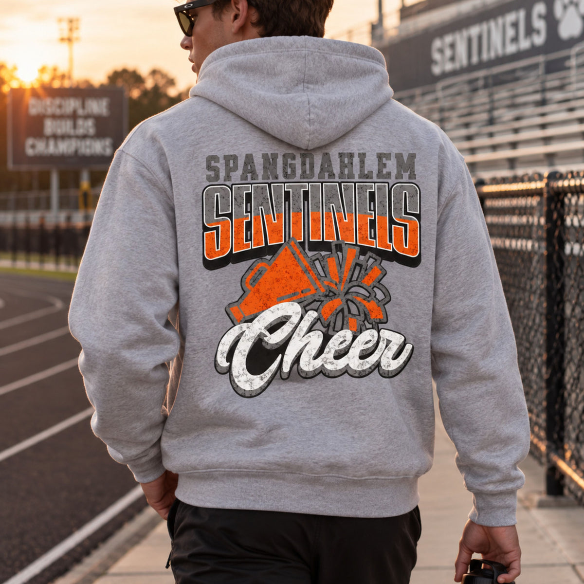 Spangdahlem Sentinels Cheer Hoodie