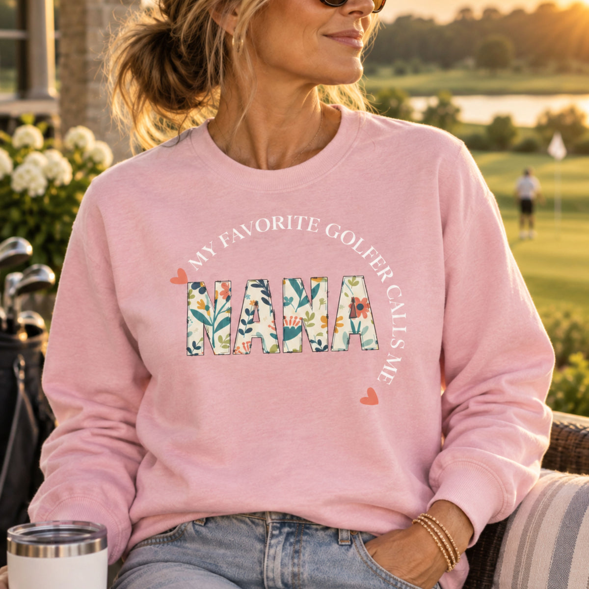 Custom Sports Grandma Sweatshirt