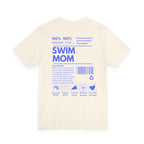 Swim Mom Ingredients Label Tee