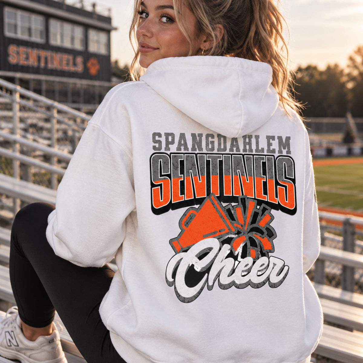 Spangdahlem Sentinels Cheer Hoodie