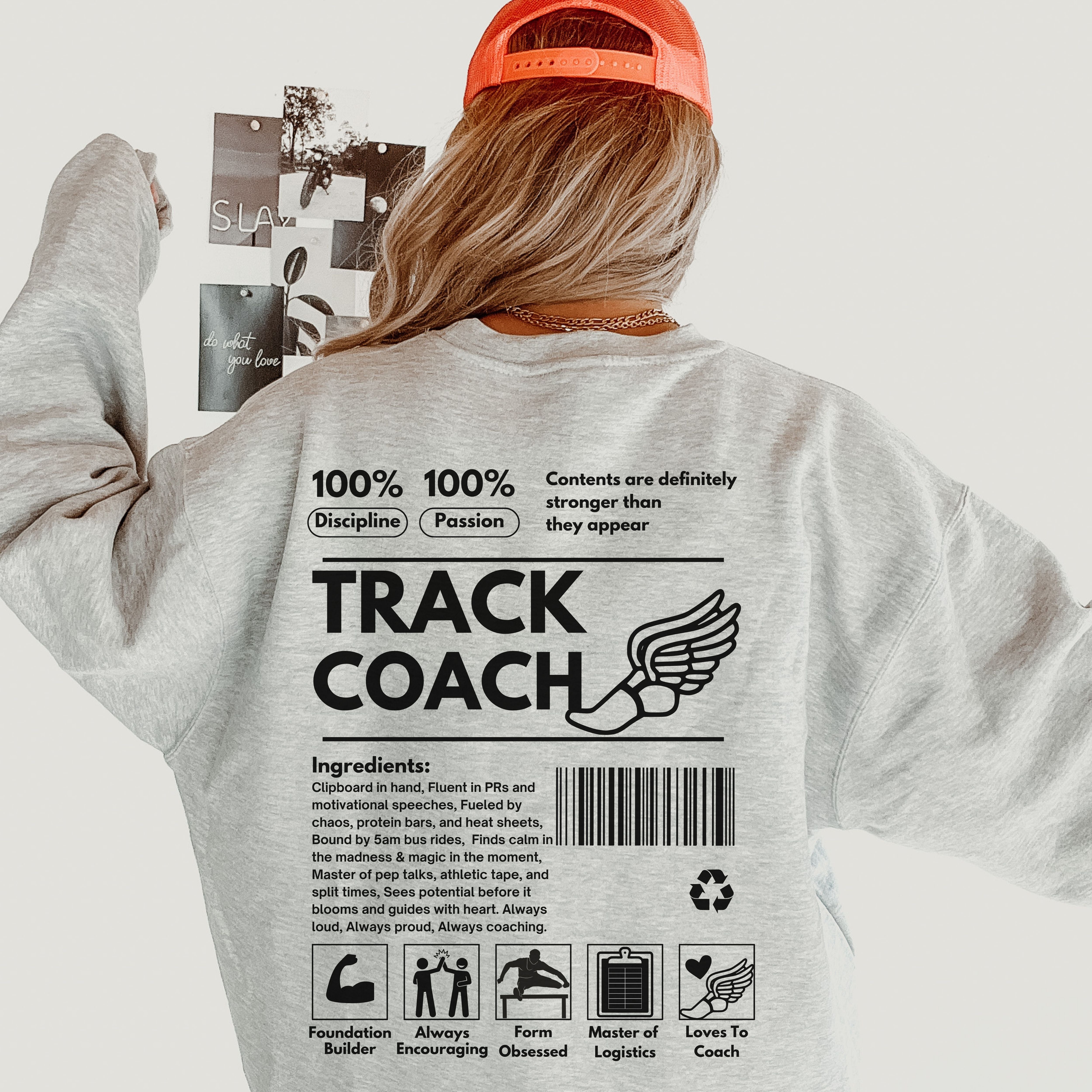Track Coach Sweatshirt
