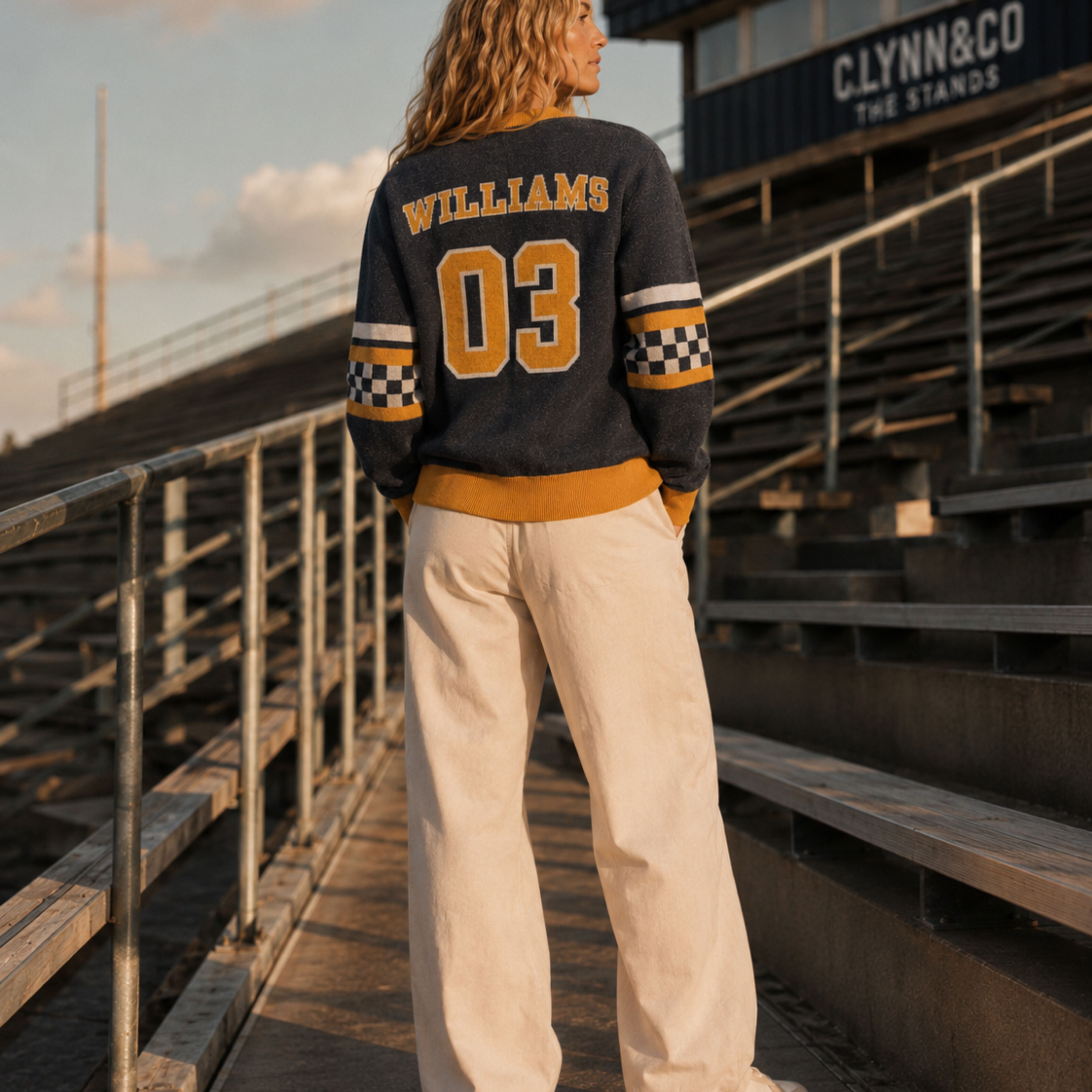 Custom School Spirit Cardigan