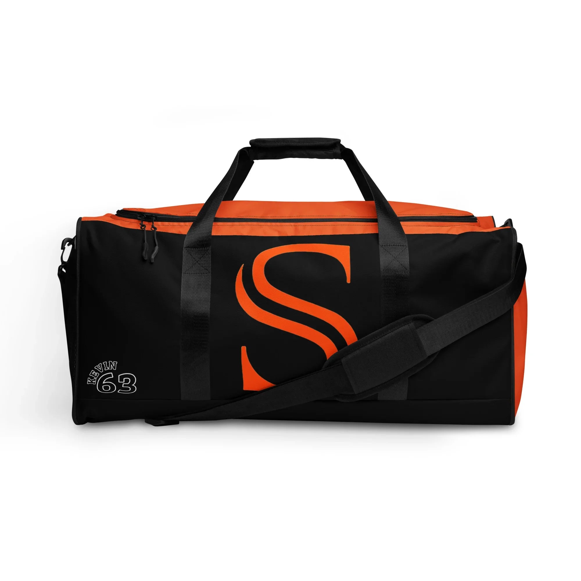 Large Custom Duffle Bag Front View