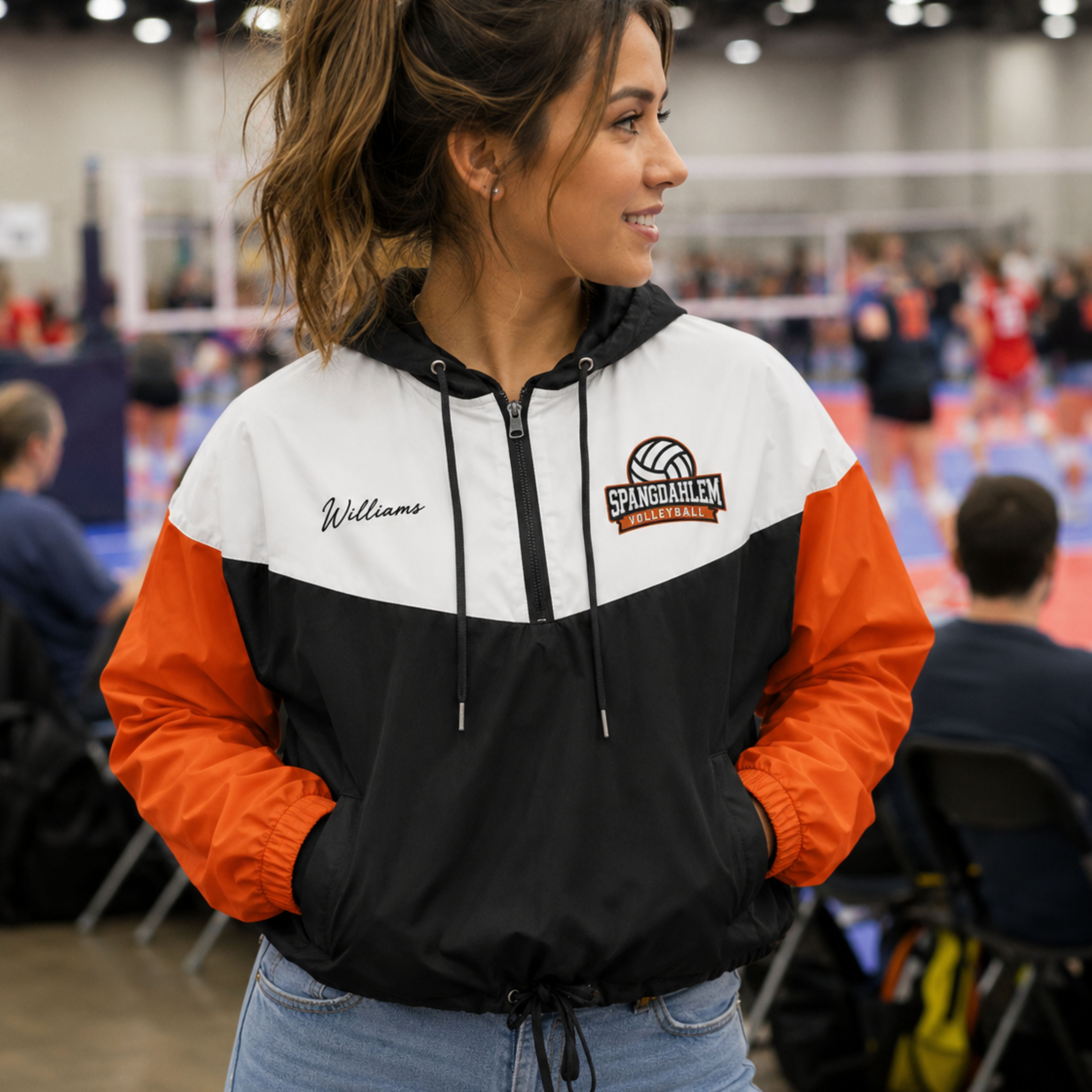 Women’s Cropped Windbreaker