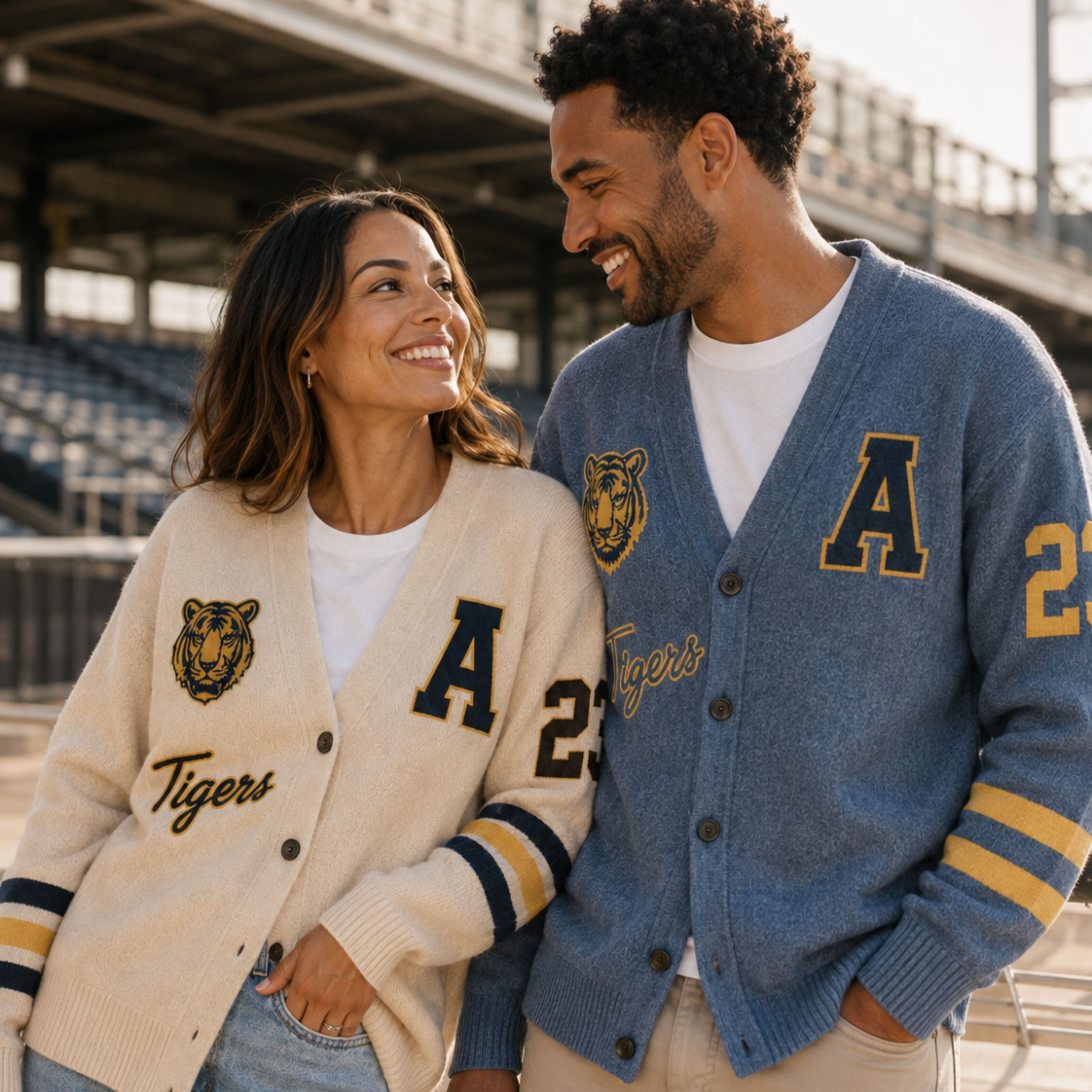 Signature Varsity Knit Cardigan