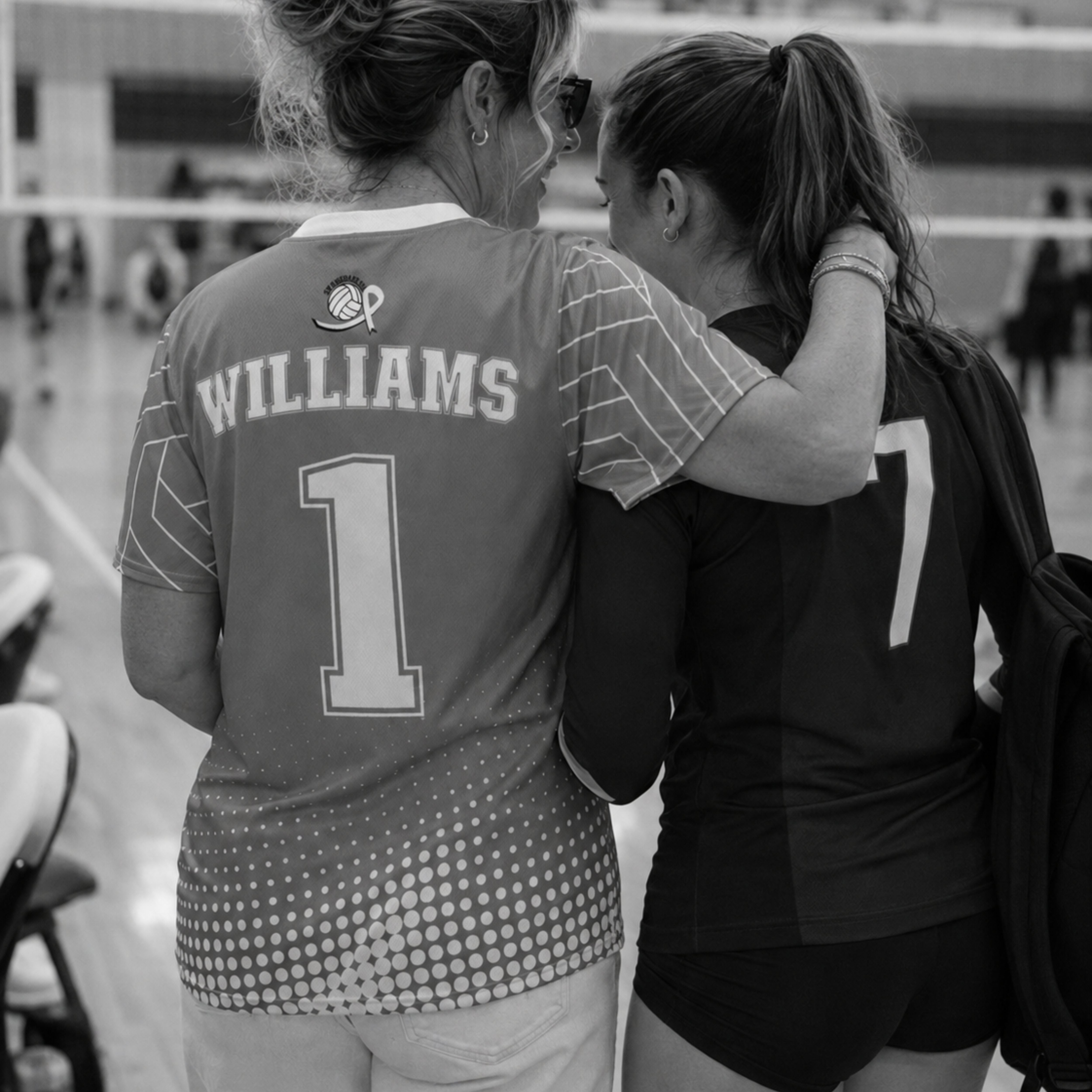 Custom Pink Out Volleyball Jersey