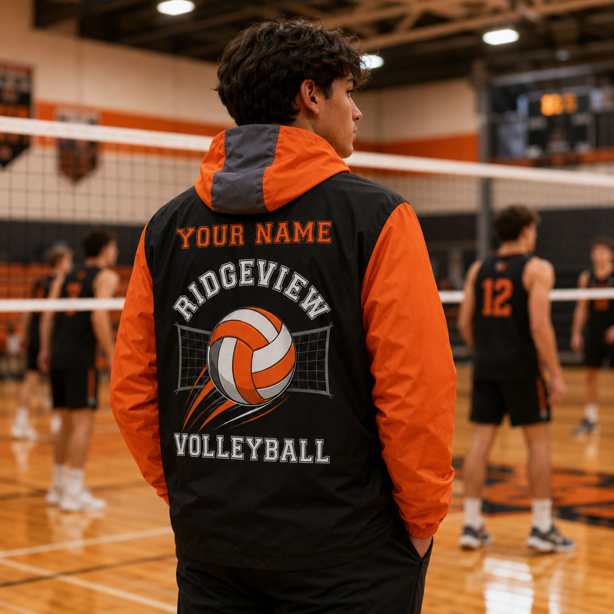 Custom Team Windbreaker Jacket